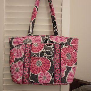 Vera Bradley Mandy Tote in Cheery Blossoms